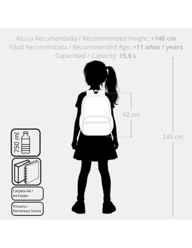 MOCHILA 42CM 2C. ENSO DREAMERS