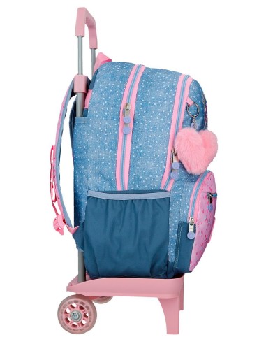 MOCHILA ADAP. 44CM. C/CARRO. ENSO DREAMERS