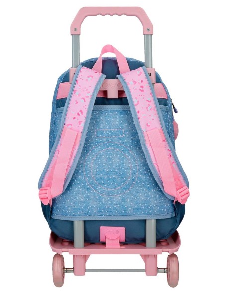 MOCHILA ADAP. 44CM. C/CARRO. ENSO DREAMERS