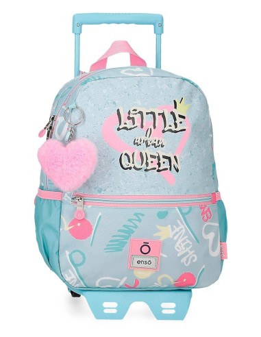 MOCHILA ADAP. 32CM. C/CARRO. ENSO LITTLE URBAN QUEEN
