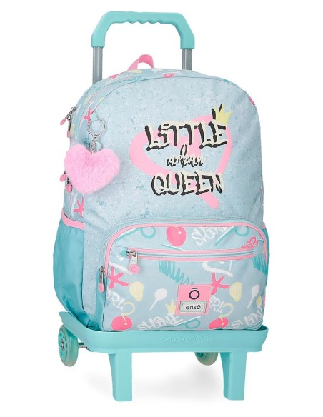 MOCHILA ADAP. 42CM 2C. C/CARRO. ENSO LITTLE URBAN QUEEN