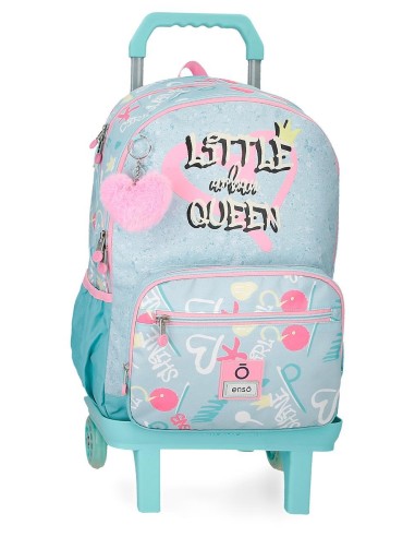 MOCHILA ADAP. 44CM. C/CARRO. ENSO LITTLE URBAN QUEEN